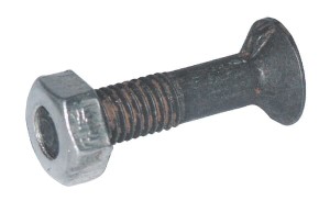 Śruba płużna 1-noskowa DIN604 M16x90 mm kl. 8.8 z nakrętką