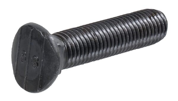 Śruba redlicy wypukła, Kongskilde kl. 8.8, M12 x 60 mm z nakrętką