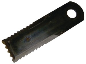 Nóż rozdrabniacza ruchomy Rekord, ząbkowany,