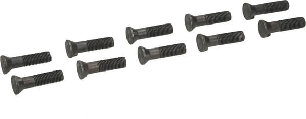 Śruba płużna 1-noskowa DIN 604, M20 x 80 mm kl. 8.8 z nakrętką