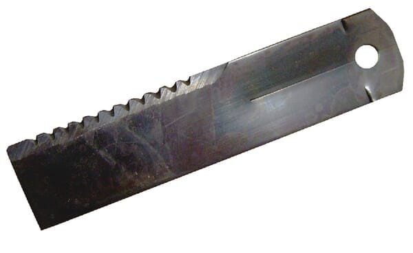 Nóż rozdrabniacza do słomy 175x40x3 mm Ø 11 mm