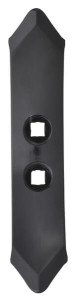 Redliczka 250x53x8 mm obracalna wzmocniona wygięta, 2-otw. pasująca do Universal gopart