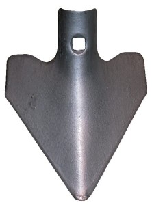 Gęsiostopa 135x3 mm 1-otw. Kongskilde