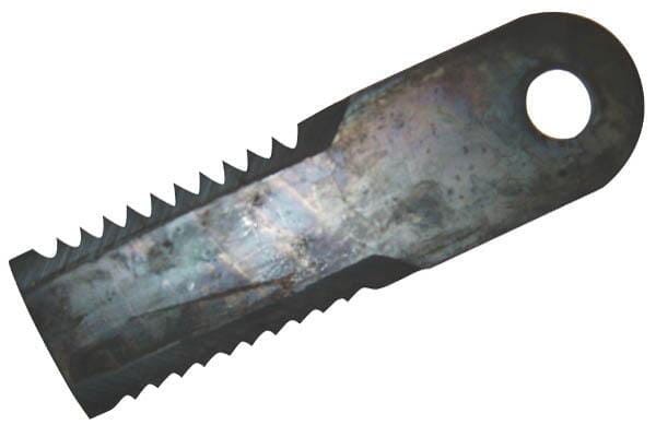 Nóż rozdrabniacza do słomy 170x50x5 mm Ø 18 mm