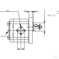 Pompa zębata Polaris grupa 2 - wersja 82E2 | poltechparts.pl