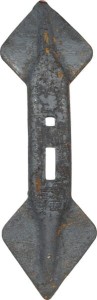 Redliczka 450x135x20 mm obracalna wygięta, 2-otw.