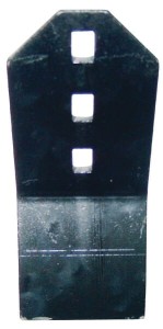 Redliczka 240x100x8 mm wzmocniona płaska, 3-otw. pasująca do Väderstad Kramp