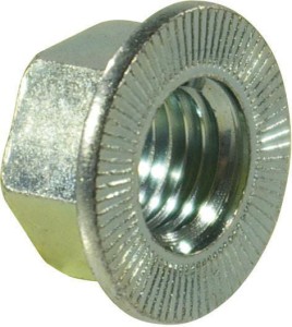Nakrętka sześciokątna kołnierzowa stalowa ocynk kl. 10 M16x2.00 Kramp  opak. 25szt.