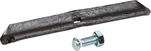 Redliczka 195x32x6 mm obracalna wygięta, 1-otw. Kongskilde