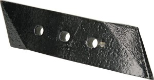 Dziób redlicy 255x78x15 mm obracalny lewy, płaski, 2-otw. pasujący do Goizin