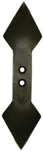 Redliczka 440x135x17 mm obracalna wygięta, 2-otw.