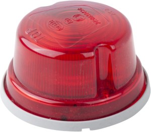 Lampa tylna zespolona, okrągła 12/24V czerwona przykręcana Hella