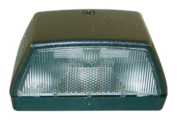Lampa oświetlania tablicy rejestracyjnej 10W prostokątna przykręcana 12/24V Hella