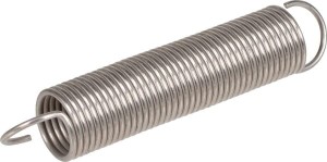 Sprężyna naciągowa, 1,6 x 17,6 x 88,6 mm