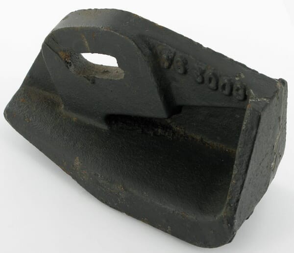 Piętka płozy lewa Kuhn