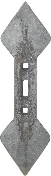 Redliczka 460x135x17 mm obracalna wygięta, 3-otw. pasująca do Universal