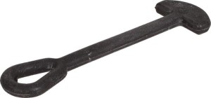 Uchwyt plandeki L=180 mm gumowy