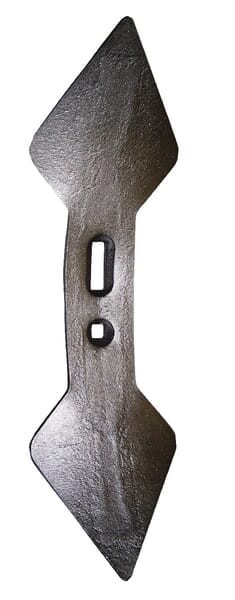Redliczka 440x135x19 mm obracalna wygięta, 2-otw.