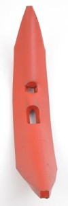 Redliczka 150x45x10 mm obracalna wzmocniona wygięta, 2-otw. pasująca do Väderstad