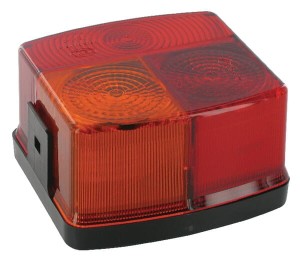 Lampa tylna zespolona 95x90mm, prawa