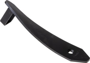 Osłona grządzieli, lewa do grządzieli 30 mm, 80x8x425 mm Kramp