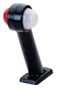 Lampa obrysowa 12V czerwona/biała przykręcana Hella