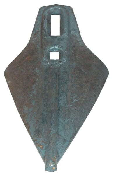 Redliczka 295x170x9 mm wygięta, 2-otw. pasująca do Amazone