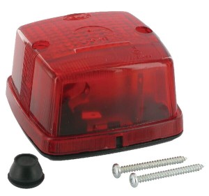 Lampa tylna, kwadratowa 12/24V przykręcana Hella