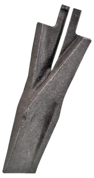 Dziób redlicy 100x13 mm prawy, płaski pasujący do Överum Mølbro