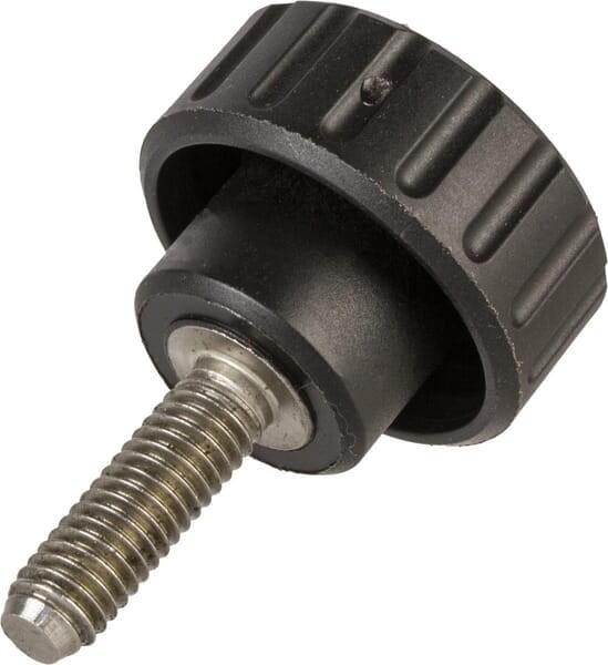 Knurled head screw