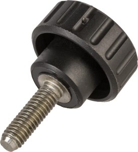 Knurled head screw