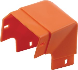 Kolanko z tw.szt., pomar. PA66