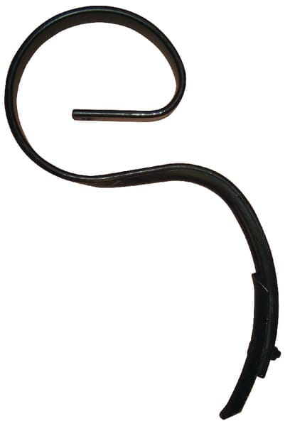 Ząb sprężynowy, 45x10x560 mm z redliczką