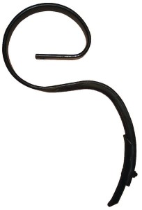 Ząb sprężynowy, 45x10x560 mm z redliczką