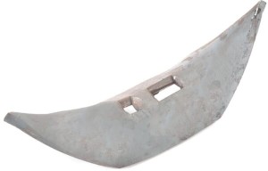 Redliczka 250x85x8 mm obracalna wzmocniona wygięta, 2-otw. pasująca do Boisselet Kramp