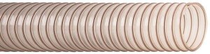 Wąż ssawno - tłoczny PU-R odporny na mikroorganizmy ze spiralą Mèrlett, 250 mm