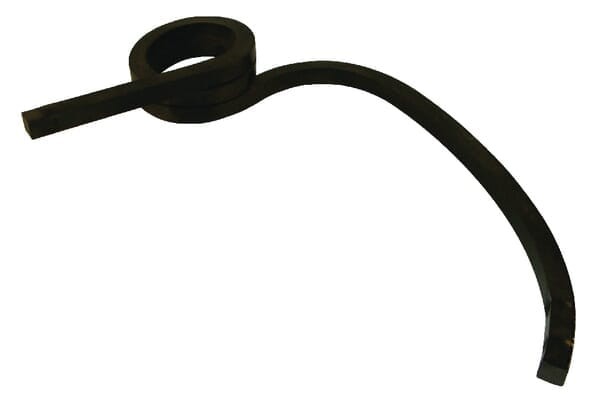 Ząb sprężynowy spiralny, 25x25x640 mm lewy bez redliczki