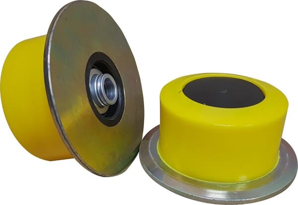 Rolka prowadząca Ø95/130 ID Ø16.3 mm H:52 mm