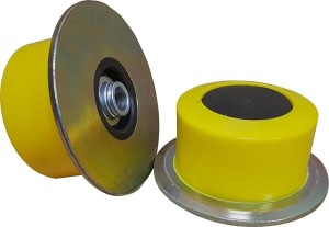 Rolka prowadząca Ø95/130 ID Ø16.3 mm H:52 mm