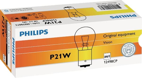 Żarówka 12V 21 W BA15s