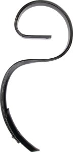 Ząb sprężynowy, 50x13x710 mm z redliczką