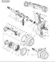 Krzyżak półosi napędu przedniego 82 x 82… | poltechparts.pl