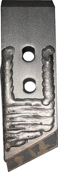 Dłuto lemiesza, lewe z węglikiem spiekanym, MP350L pasujące do Rabe Kramp