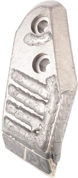 Dłuto lemiesza, prawe z węglikiem spiekanym pasujące do Kuhn Kramp