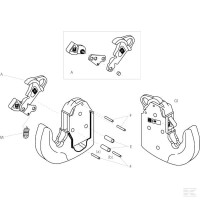 Zestaw naprawczy haka, kat. 2, stara wers… | poltechparts.pl
