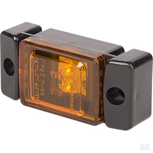 Lampa obrysowa LED, 278, W-60, 12 V - 24 V, boczna, pomarańczowa 