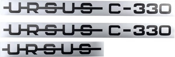 Emblemat kpl. pasuje do C-330