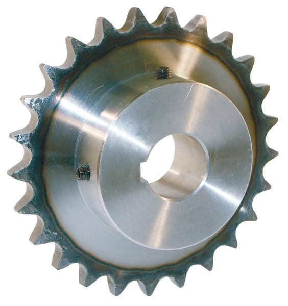 Koło łańcuchowe pojedyncze 13 zębów 1" łańcuch 16 B-1 otwór 40 mm Kramp