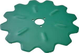 Krój tarczowy, płaski uzębiony 457 mm Kverneland