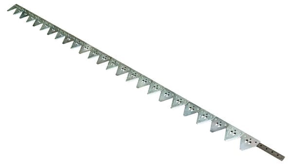 Segment końcowy kosy, 25-1/2 14 TPI EASY CUT II